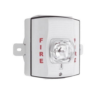 Lámpara Estroboscópica para Exterior con Nivel de Candelas Seleccionable, Color Blanco Lámpara Estroboscópica para Exterior con Nivel de Candelas Seleccionable, Color Blanco