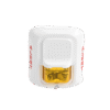 Lámpara Estroboscópica Color Blanco, para Notificación de Alerta, Montaje en Pared, Lente Estroboscópico Color Ámbar, Candelas Seleccionables Lámpara Estroboscópica Color Blanco, para Notificación de Alerta, Montaje en Pared, Lente Estroboscópico Color Ámbar, Candelas Seleccionables