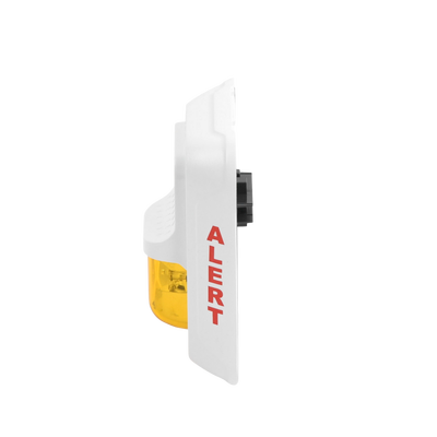 Lámpara Estroboscópica Color Blanco, para Notificación de Alerta, Montaje en Pared, Lente Estroboscópico Color Ámbar, Candelas Seleccionables Lámpara Estroboscópica Color Blanco, para Notificación de Alerta, Montaje en Pared, Lente Estroboscópico Color Ámbar, Candelas Seleccionables
