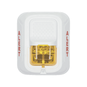 Lámpara Estroboscópica Color Blanco, para Notificación de Alerta, Montaje en Pared, Lente Estroboscópico Color Ámbar, Candelas Seleccionables Lámpara Estroboscópica Color Blanco, para Notificación de Alerta, Montaje en Pared, Lente Estroboscópico Color Ámbar, Candelas Seleccionables