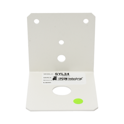 Montaje de Acero Tipo "L" con Perforación 3/4" y Pintura Horneada.