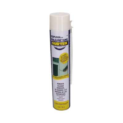 Espuma de Poliuretano / Capacidad 750 ml. Espuma de Poliuretano / Capacidad 750 ml.