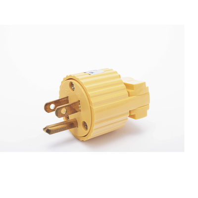 Clavija con Abrazadera Plástica Aterrizada / 127 V CA 15 A Max. / Fabricada en Plastico ABS. Clavija con Abrazadera Plástica Aterrizada / 127 V CA 15 A Max. / Fabricada en Plastico ABS.