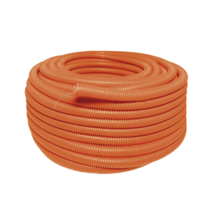 Manguera flexible Reforzada 3/4" x 50 m /Polietileno Alta Densidad HDPE/ Con guía /Resistente a Intemperie.