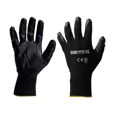 Guantes de Nylon con recubrimiento de nitrilo talla grande Guantes de Nylon con recubrimiento de nitrilo talla grande