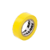 Cinta para aislar color Amarillo de 19 mm x 9 metros / Fabricada en PVC / Adhesivo acrílico.