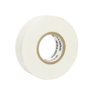 Cinta para aislar color Blanco de 19 mm x 9 metros / Fabricada en PVC / Adhesivo acrílico.