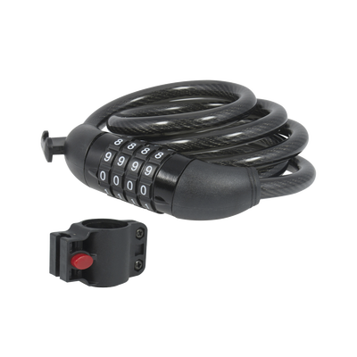 Candado de Cable de Combinación/ Longitud 100 cm / Nivel de seguridad 3/ Discos Programables. Candado de Cable de Combinación/ Longitud 100 cm / Nivel de seguridad 3/ Discos Programables.