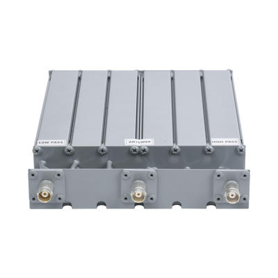 --Descontinuado--Duplexer SYSCOM para 470-490 MHz, 6 Cavidades, con BNC Hembras.