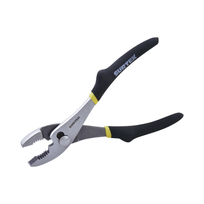 Pinza para mecánico de 8" con mango de vinil. Pinza para mecánico de 8" con mango de vinil.