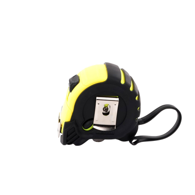 Flexometro anti impacto de 5 metros, cinta ancha con boton de freno. Flexometro anti impacto de 5 metros, cinta ancha con boton de freno.