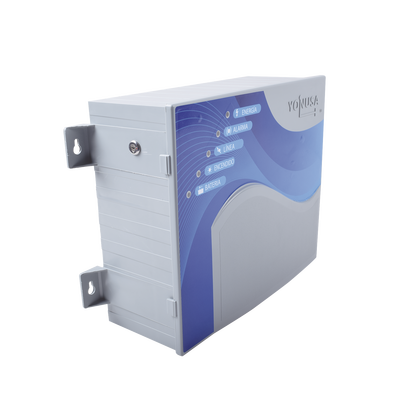 Energizador con tecnología SMT de 12,000Volts-1Joule/ 2500Mts Lineales de Protección / Cercos electricos Energizador con tecnología SMT de 12,000Volts-1Joule/ 2500Mts Lineales de Protección / Cercos electricos