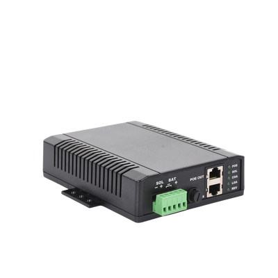 Controlador Solar POE, Entrada 12 Vcc Hasta un Panel Solar de 125 Watts, Salida PoE Pasivo en 24 Vcc Hasta 20 Watts Máximo. Controlador Solar POE, Entrada 12 Vcc Hasta un Panel Solar de 125 Watts, Salida PoE Pasivo en 24 Vcc Hasta 20 Watts Máximo.