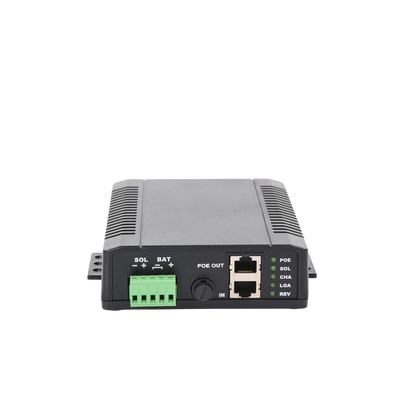 Controlador Solar POE, Entrada 12 Vcc Hasta un Panel Solar de 125 Watts, Salida PoE Pasivo en 24 Vcc Hasta 20 Watts Máximo. Controlador Solar POE, Entrada 12 Vcc Hasta un Panel Solar de 125 Watts, Salida PoE Pasivo en 24 Vcc Hasta 20 Watts Máximo.