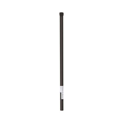 Poste de ESQUINA color Negro para Cerca Electrificada. Tubo Galvanizado cal. 18 de 1" Diam. y 0.8m Alto con Tapón, ideal para 3 aisladores Poste de ESQUINA color Negro para Cerca Electrificada. Tubo Galvanizado cal. 18 de 1" Diam. y 0.8m Alto con Tapón, ideal para 3 aisladores