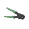 Pinzas para plegar (Ponchadoras) cables RJ11, RJ12, RJ45 telefónicos y cables de red Cat5e, Cat6, Cat6a y con Cavidades para 4, 6 y 8 conductores.