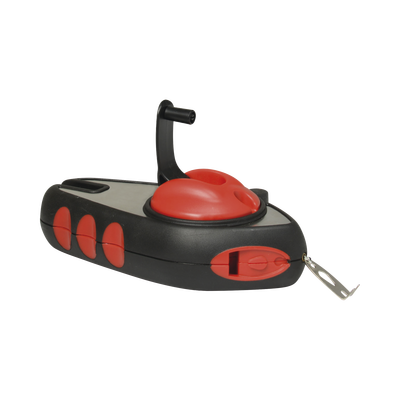 Tiralineas profesional inoxidable de 30 metros. Tiralineas profesional inoxidable de 30 metros.