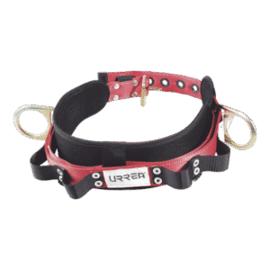 Cinturón para liniero, talla 40, con bandas para porta herramientas y dos anillos tipo D.