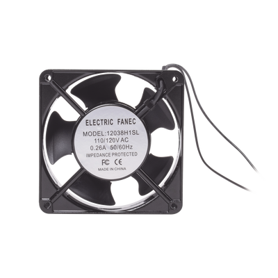 Ventilador a 110 Vca de 120 x 120 x 38 mm.