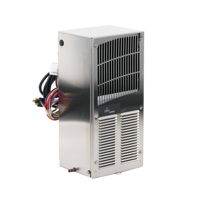 Aire Acondicionado Compacto Para Exterior, Uso en Gabinetes de Telecomunicaciones de Grado Industrial, Frío T15, 800 BTU, 115 Vca, de Acero Inoxidable 304, Color Gris Aire Acondicionado Compacto Para Exterior, Uso en Gabinetes de Telecomunicaciones de Grado Industrial, Frío T15, 800 BTU, 115 Vca, de Acero Inoxidable 304, Color Gris