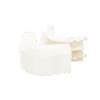 Esquinero exterior, para uso con canaleta T45, Material PVC Rígido, Color Blanco Mate