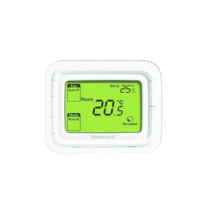 Termostato No Programable, Horizontal 2 o 4 TUBOS, 120 VAC, Pantalla Verde