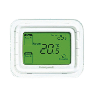 Termostato No Programable, Horizontal 2 o 4 TUBOS, 220 VAC, Pantalla Verde