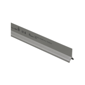 Divisor para uso con canaletas T70, Material PVC Rígido, 2.4 m de Largo, Color Gris Internacional