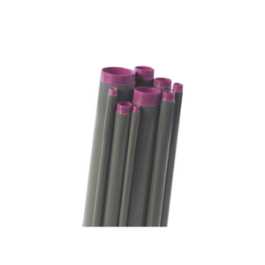 Tubo Conduit rígido de aluminio de 1” (25.4 mm) con recuhbrimiento de PVC de 3.05 m con cople. Tubo Conduit rígido de aluminio de 1” (25.4 mm) con recuhbrimiento de PVC de 3.05 m con cople.