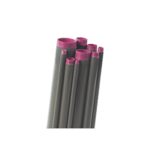 Tubo Conduit rígido de aluminio de 2” (50.8 mm) con recubrimiento de PVC de 3.05 m con cople.