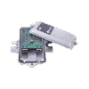 Protector PoE Metálico Individual Para Exterior Contra Descargas Atmosféricas Con Puertos RJ45 10/100 Mbps