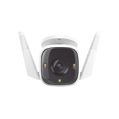 Cámara IP 4 Megapixel (2K) / Lente 3.18 mm / Wi-Fi / 30 mts IR / Exterior IP66 / Audio Bidireccional / Micro SD hasta 256 GB / Compatible con Google y Alexa