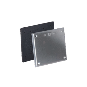 Tapa cuadrada ciega de aluminio con PVC Uretano