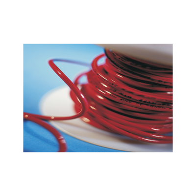 Bobina de 152 Metros de Cable Detector de Calor, Temperatura Fija 68 grados Celsius, Recubrimiento de Nylon Rojo para Aplicaciones en Exterior, con Guía Acerada Bobina de 152 Metros de Cable Detector de Calor, Temperatura Fija 68 grados Celsius, Recubrimiento de Nylon Rojo para Aplicaciones en Exterior, con Guía Acerada