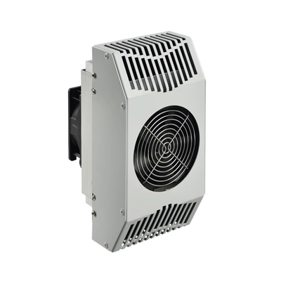 Enfriador Termoeléctrico Para Interior/Exterior, Uso en Gabinetes de Telecomunicaciones, 321 BTU, 24 Vcd, de Acero Galvanizado, Color Gris