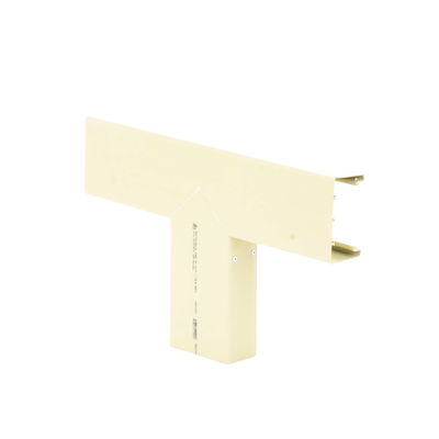 Sección en "T" color Marfil de PVC auto extinguible, para canaleta TEK-100-M (5576-17001)