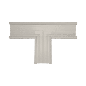 Sección en "T" color Marfil de PVC auto extinguible, para canaleta TEK-100-M (5576-17001)