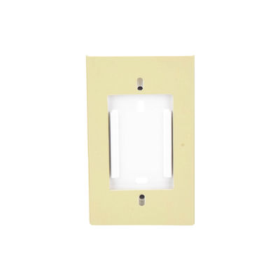 Soporte y tapa universal color Marfil de PVC auto extinguible, para canaleta TEK-100-M (5595-19001)