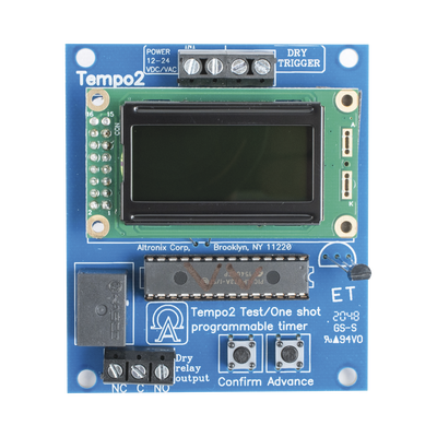 Temporizador universal de dos etapas (tarjeta) Temporizador universal de dos etapas (tarjeta)
