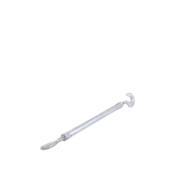 Tensor de 1/2" x 12" Acero Forjado OJO-GANCHO Galv. Inmersión en Caliente (Carga Max. 1500 lbs).