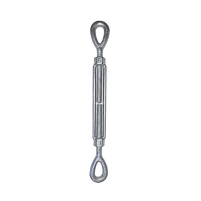 Tensor de 5/8" x 9" Acero Forjado OJO-OJO Galv. Inmersión en Caliente (Carga Max. 3500 lbs). Tensor de 5/8" x 9" Acero Forjado OJO-OJO Galv. Inmersión en Caliente (Carga Max. 3500 lbs).