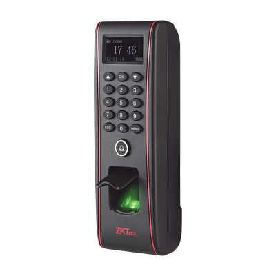 Terminal biométrica exterior / 3,000 huellas / 10,000 tarjetas / TCP/IP / Wiegand 26bit / 30,000 eventos