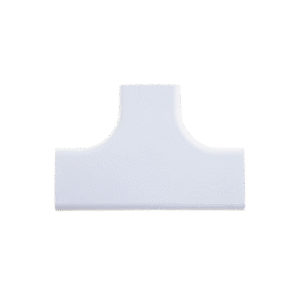 Accesorio en "T", para uso con canaleta LDPH10, material ABS, Color Blanco
