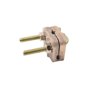 Conector Antivandalico de Varilla 5/8" a Cable Calibre 4 (Cuatro) a 3/0 (Triple Cero). Conector Antivandalico de Varilla 5/8" a Cable Calibre 4 (Cuatro) a 3/0 (Triple Cero).