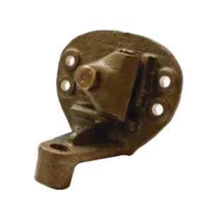 Base de pretil para Punta Maciza, elaborada en Bronce, permite fijar la punta en paredes o en muros.