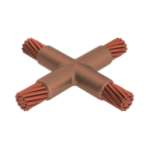 Molde para Soldadura exotermica tipo X para cable 2/0 AWG - 2/0 AWG.