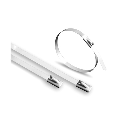 Cincho de Acero Inoxidable, 4.6 x 360 mm (100pzs) (4100-02000)