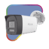 [Audio Bidireccional + Dual Light + ColorVu] Bala TURBOHD 2 Megapixel (1080p) / Lente 2.8 mm / 30 mts IR EXIR + 20 mts Luz Blanca / Micrófono y Bocina Integrado / Exterior IP67 / Metal / dWDR