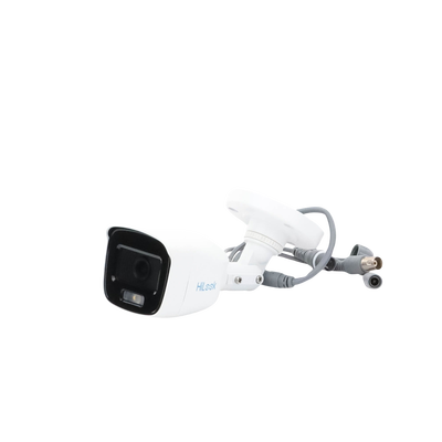 [ColorVu] Bala TURBOHD 2 Megapixel (1080p) / Imagen a Color 24/7 / Lente 2.8 mm / Microfono Integrado / Luz Blanca 20 mts / IP66 / Metálica
