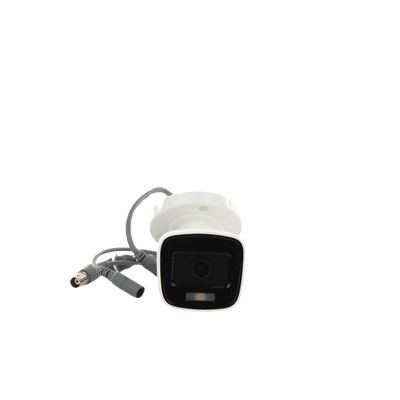 [ColorVu] Bala TURBOHD 2 Megapixel (1080p) / Imagen a Color 24/7 / Lente 2.8 mm / Luz Blanca 20 mts / IP66 / Policarbonato / Microfono Integrado